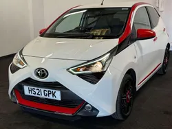 White Used 2021 Toyota Aygo Trend Hatchback | £9,895 (Fair price)