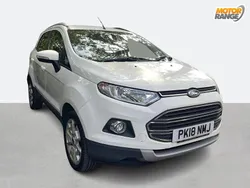 White Used 2018 Ford Ecosport Titanium SUV | £8,495 (Good price)