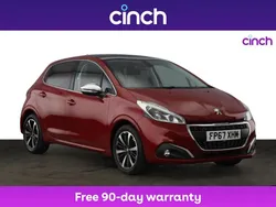 Red Used 2017 Peugeot 208 Allure Premium Hatchback | £9,049 (A bit pricey)