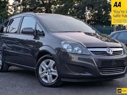 Grey Used 2014 Vauxhall Zafira MPV | £3,988 (Fair price)