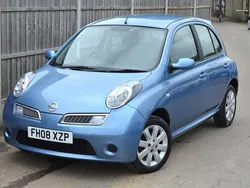 Blue Used 2008 Nissan Micra Acenta+ Hatchback | £2,291 (Fair price)