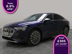 Blue Used 2020 Audi e-tron S-Line SUV | £21,272 (Fair price)