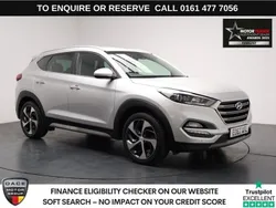 Silver Used 2017 Hyundai Tucson Premium SUV | £11,590 (Fair price)
