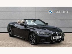 Black Used 2021 BMW 430 Cabriolet M Sport Cabriolet | £32,995