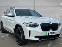 White Used 2021 BMW iX3 Shadowline SUV | £23,119 (Fair price)