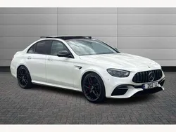 White Used 2021 Mercedes E63S AMG Edition Sedan | £74,395