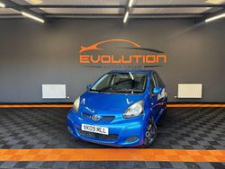 Blue Used 2009 Toyota Aygo Hatchback | £2,895 (Good price)