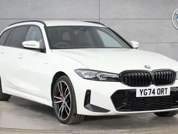 White Used 2024 BMW 330e M Sport Estate | £33,800 (Super price)