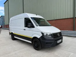 White Used 2021 VW Crafter Trendline Van | £17,799 (Good price)
