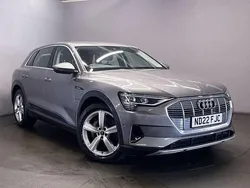 Grey Used 2022 Audi e-tron Advanced SUV | £17,599 (Super price)