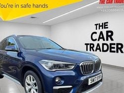 Blue Used 2017 BMW X1 xLine SUV | £11,388 (Fair price)
