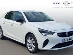 White Used 2020 Vauxhall Corsa Hatchback | £10,638 (Fair price)