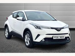 White Used 2017 Toyota C-HR SUV | £12,350 (Good price)