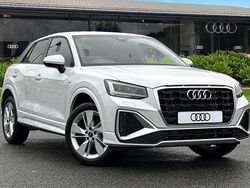 White New 2025 Audi Q2 S-Line SUV | £29,850 (A bit pricey)