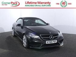 Black Used 2016 Mercedes E350 AMG line Cabriolet | £11,999 (Good price)