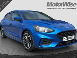 Blue Used 2019 Ford Focus ST-Line X Hatchback | £9,995 (Good price)