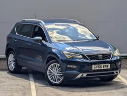 Blue Used 2017 Seat Ateca 4Drive SUV | £10,495 (Good price)