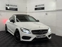 White Used 2017 Mercedes C43 AMG Premium Plus Coupe | £19,990 (Good price)