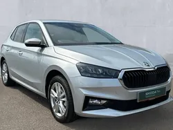 Brilliant silver metallic New 2025 Skoda Fabia SE L Hatchback | £22,536 (Fair price)