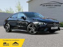 Black Used 2023 Mercedes CLA180 Executive Sedan | £22,690 (Fair price)