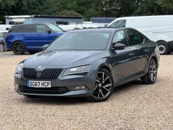 Grey Used 2017 Skoda Superb SportLine Hatchback | £14,444 (Fair price)