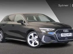 Black Used 2022 Audi A3 S-Line Hatchback | £21,500 (Fair price)