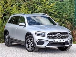 Silver Used 2024 Mercedes GLB200 AMG Line Premium SUV | £34,498 (Expensive)