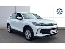 White New 2025 VW Tiguan SUV | £28,490 (Good price)