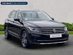 Black Used 2022 VW Tiguan Elegance SUV | £24,003 (Fair price)