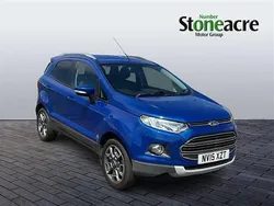 Blue Used 2015 Ford Ecosport Titanium SUV | £5,760 (Fair price)