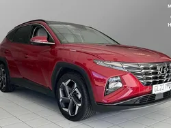 Sunset red Used 2023 Hyundai Tucson Ultimate SUV | £27,184 (A bit pricey)