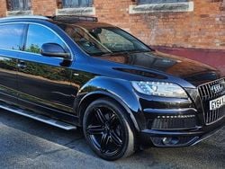 Black Used 2014 Audi Q7 S-line plus SUV | £8,500 (Super price)