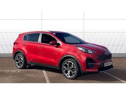Red Used 2018 Kia Sportage GT-Line SUV | £12,985 (Fair price)