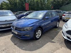 Blue Used 2018 VW Polo SE Hatchback | £9,990 (Fair price)
