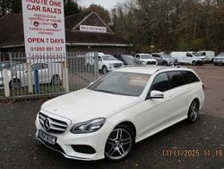 Pearlesant white Used 2014 Mercedes E250 AMG Estate | £10,995 (Good price)