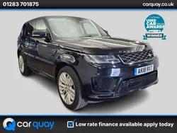 Black Used 2018 Land Rover Range Rover Sport HSE Dynamic SUV | £27,795 (Good price)