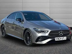 Grey Used 2024 Mercedes CLA220 AMG Line Premium Plus Sedan | £33,795 (Fair price)