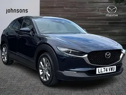 Blue Used 2024 Mazda CX-30 Exclusive-Line SUV | £21,795