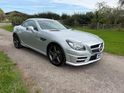 Silver Used 2012 Mercedes SLK250 AMG Cabriolet | £8,500 (Fair price)