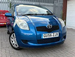 Blue Used 2006 Toyota Yaris T3 Hatchback | £2,990 (Fair price)
