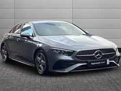 Mountain grey Used 2023 Mercedes A200 AMG Line Premium Sedan | £26,690 (Expensive)