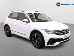 White Used 2023 VW Tiguan R-line SUV | £29,249 (Fair price)