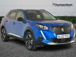 Blue Used 2022 Peugeot 2008 Allure Premium SUV | £14,990 (Fair price)