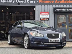 Blue Used 2010 Jaguar XF Premium Luxury Sedan | £5,790 (Fair price)