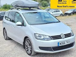 Silver Used 2017 VW Sharan SE MPV | £10,880 (Fair price)