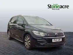 Black Used 2021 VW Touran R-line MPV | £15,990 (Good price)