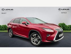 Red Used 2017 Lexus RX450h SUV | £24,565 (A bit pricey)