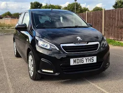 Black Used 2016 Peugeot 108 Active Hatchback | £7,500 (Fair price)