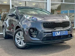 Silver Used 2016 Kia Sportage 2 SUV | £8,295 (Fair price)