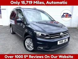 Blue Used 2018 VW Caddy Maxi S MPV | £17,980 (Fair price)